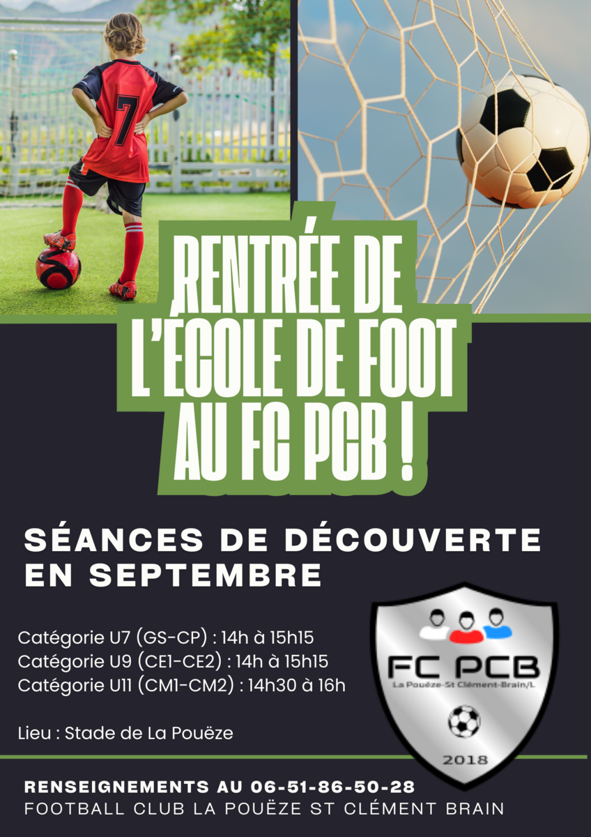 La rentré de l'école de foot du FC PCB !