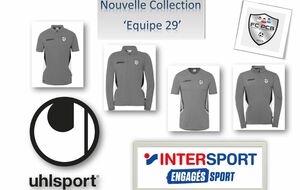 'Equipe 29' Nouvelle collection d'Uhlsport