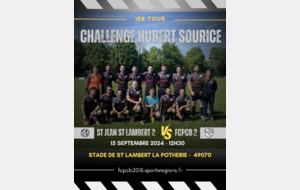 Phase de Poule - Challenge Hubert Sourice FC PCB 2