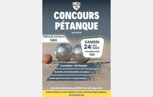 Concours de pétanque