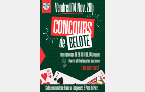 Concours de belote